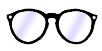 Verres de vue blancs