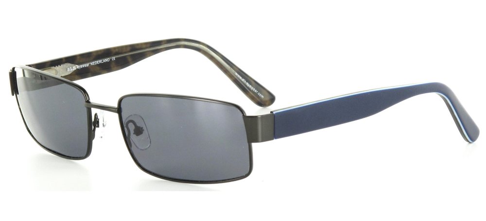 lunettes de soleil Looper Bleu nuit et gris