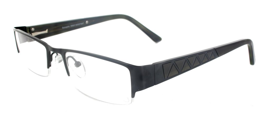 Lunettes Hommes Aral Noir et Vert olive