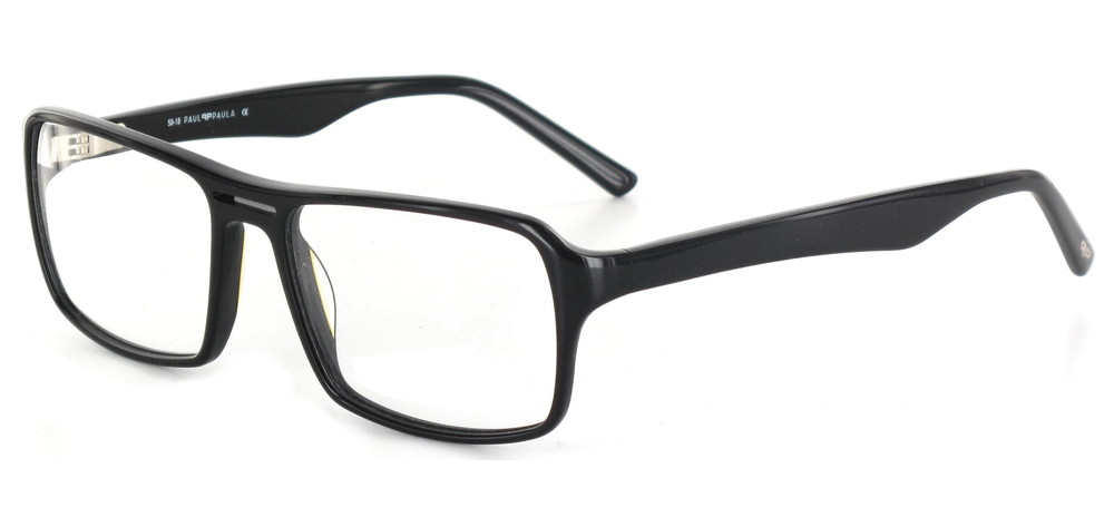 Lunettes verres progressifs Pontika PP Noir