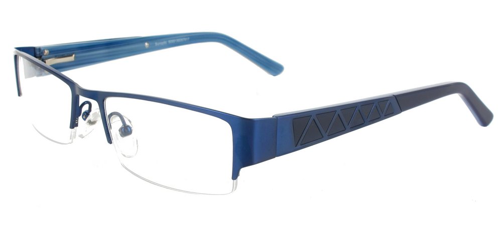 Lunettes progressives Aral Bleu nuit et Bleu roi