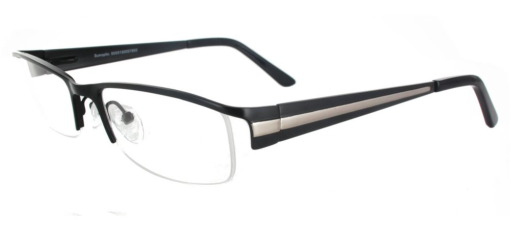 Nos lunettes pour hommes soucieux d'�l�gance Oslo Noir et Gun