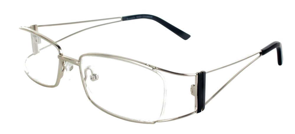 Lunettes Femmes Elise Argent et Noir