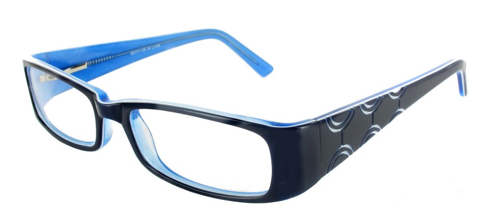 Nos lunettes en couleurs pour femmes Tao Bleu nuit et Bleu roi