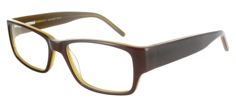 Lunettes color�es Brooklyn Brun