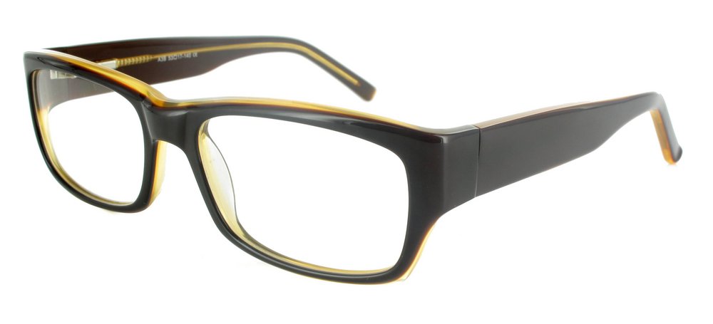 Lunettes color�es Manhattan Brun