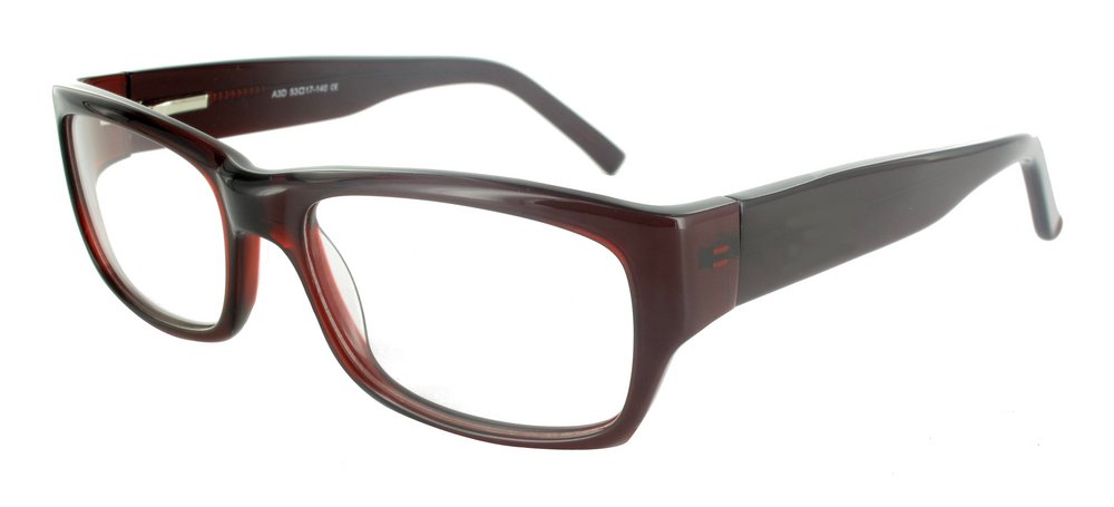 Lunettes color�es Manhattan Bordeaux
