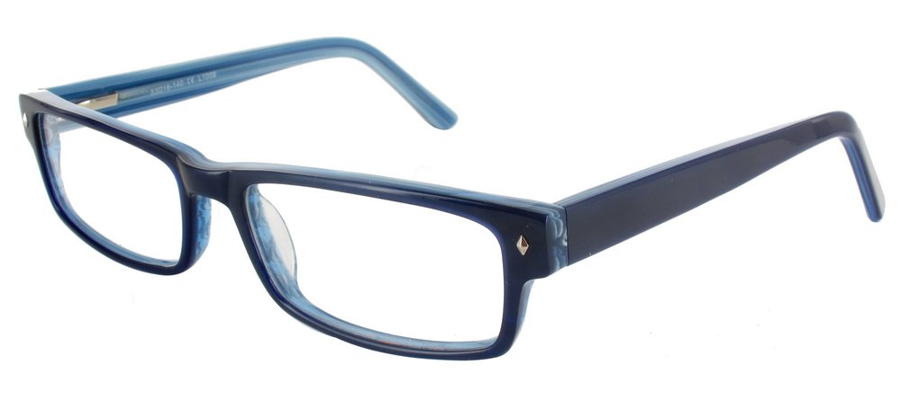 Lunettes color�es Cambridge Bleu marine