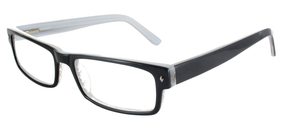 Lunettes Hommes Cambridge Noir et Blanc nacr�