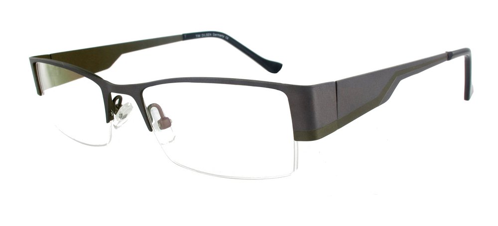 lunettes de vue Horizon Gris taupe et Kaki