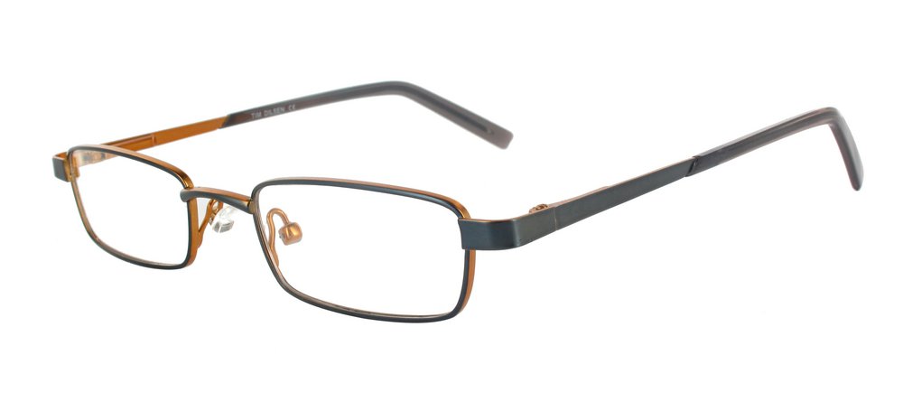Lunettes color�es Tim Bleu canard et Orange