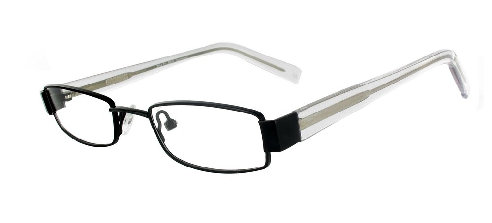 lunettes de vue Ken Noir et Cristal