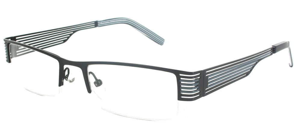 Lunettes Hommes Pi�ride Noir et Gris