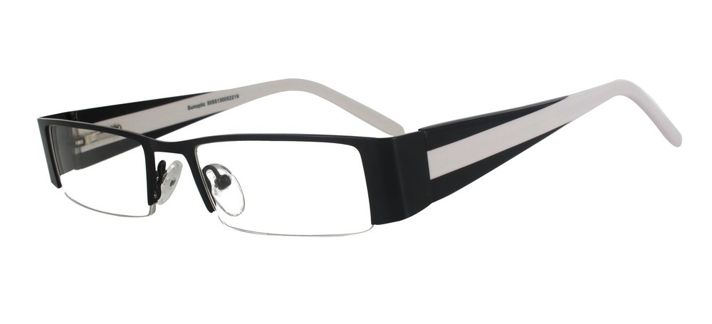 Lunettes Hommes Carlton Noir et Blanc
