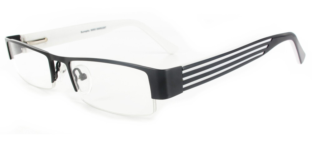 Lunettes Hommes Scott Noir et Blanc