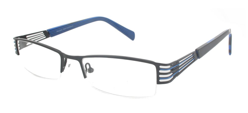 Lunettes Hommes Ferran Noir & Bleu