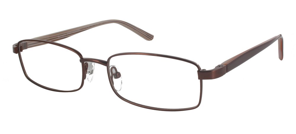 Lunettes color�es Peter Caf� brillant