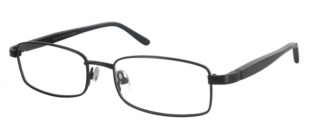 Lunettes Hommes Peter Noir mat