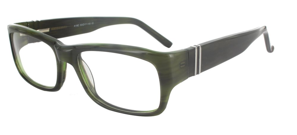 Lunettes color�es Salvatore Vert