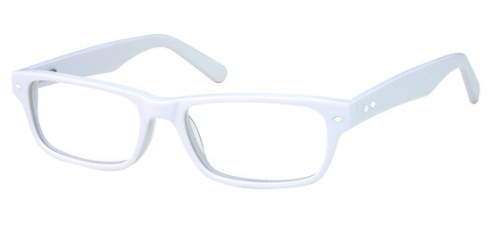 Lunettes Hommes Oxford Blanc