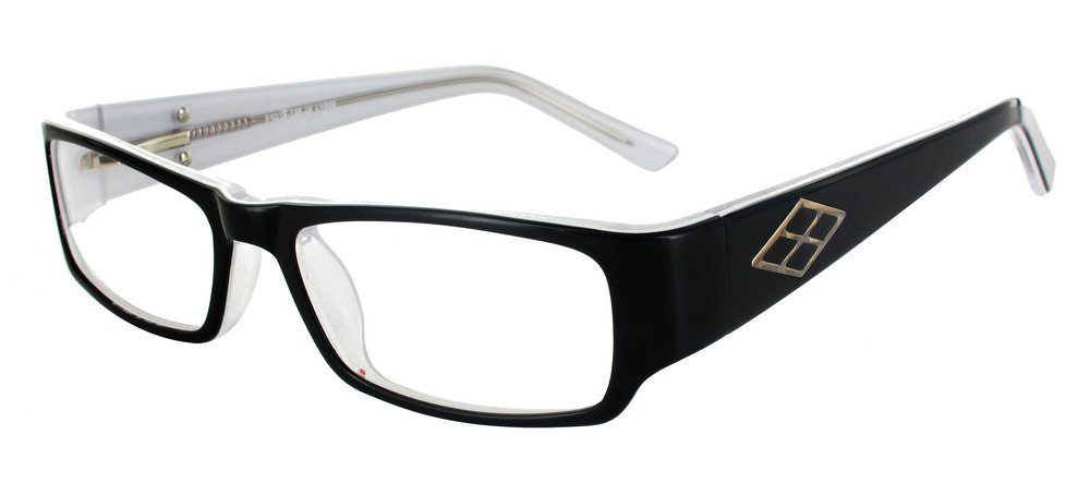 Lunettes Femmes Bristol Noir et Cristal