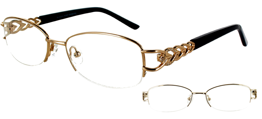 Lunettes � verres progressifs Elo�se Or