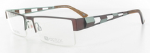 Lunettes color�es Kalouga S�pia et Vert de gris