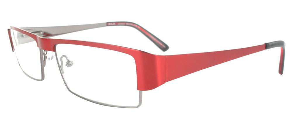 Lunettes color�es Wolin Rouge cardinal