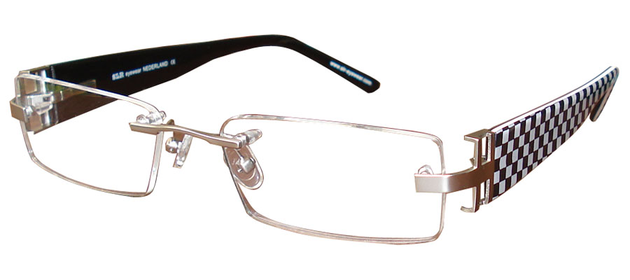 Lunettes Femmes Girvan Argent & Damier