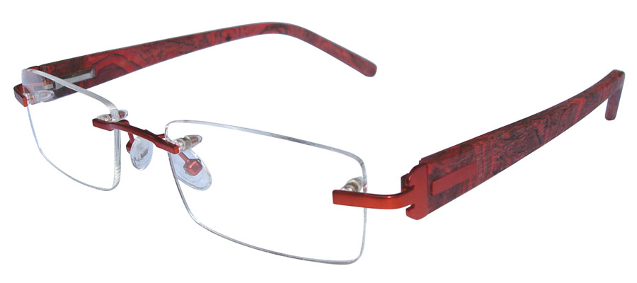 Lunettes progressives Khimki Rouge cardinal