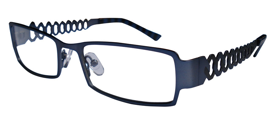 Lunettes color�es Rhodes Bleu ardoise