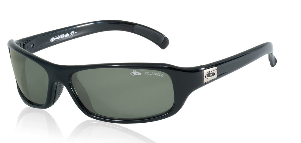 Lunettes de soleil sport Fang Shiny Black Polar TNS AR