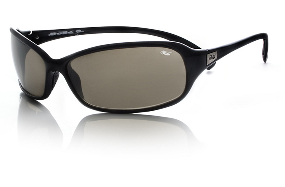 Lunettes de soleil sport Serpent Shiny Black Polar TNS