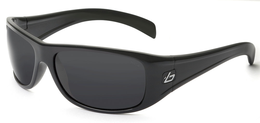 Lunettes de soleil sport Sonar Shiny Black Polar TNS