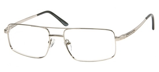 Lunettes verres progressifs Urbank Argent