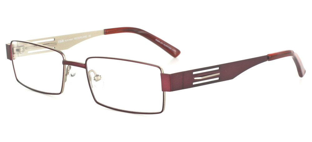 Lunettes color�es Arpad Amarante