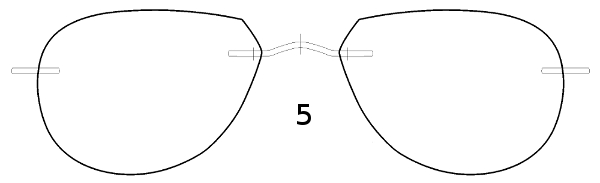 Verre de vue forme Exper005