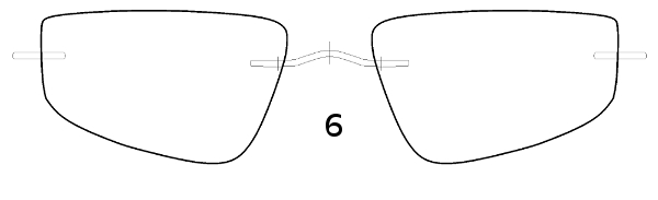 Verre de vue forme Exper006