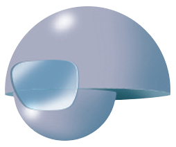 Bifocal à 2 sphères