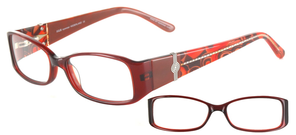 lunettes de vue ExperOptic Ludmila Caramel Cafe Mordoree