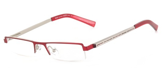 lunettes de vue ExperOptic Gothard Carmin et Argent