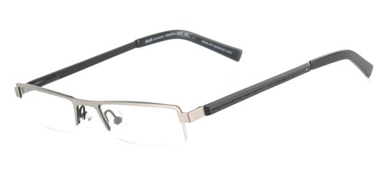 lunettes de vue ExperOptic Gothard Argent et Noir