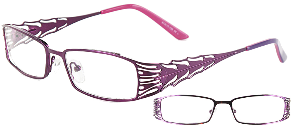 lunettes de vue ExperOptic Flamina Violette