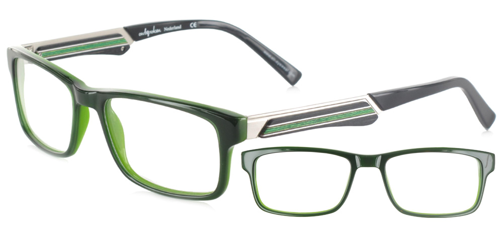 lunettes de vue ExperOptic Gatsby Vert foret