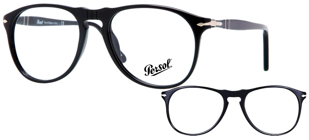 lunettes de vue Persol PO9649V 95 Noir