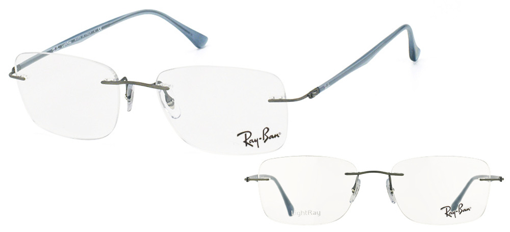 Ray-Ban RX8725-1028 LightRay Gris fonce