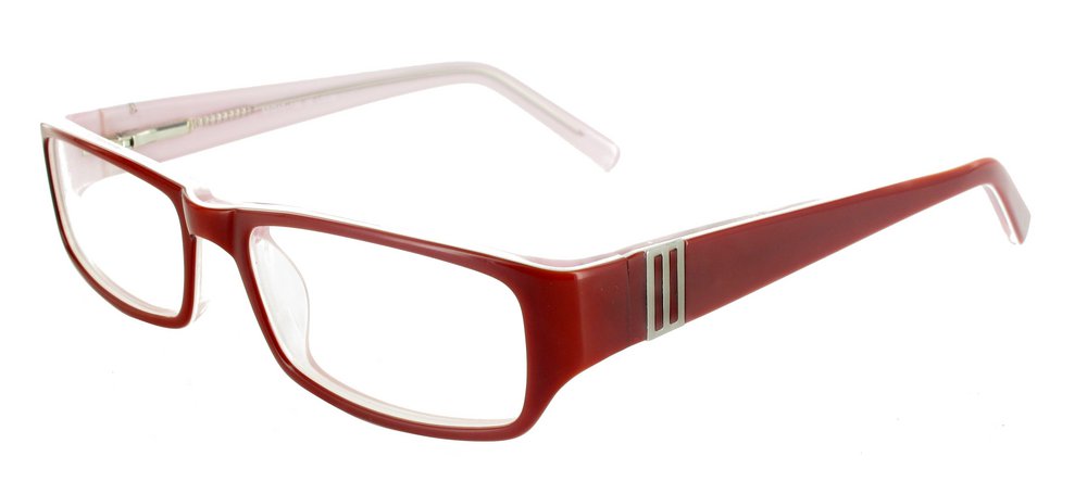 lunettes de vue ExperOptic Nancy Bourgogne Rose dragee