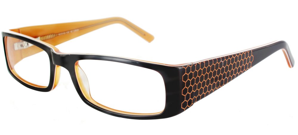 lunettes de vue ExperOptic New York Marron Mandarine