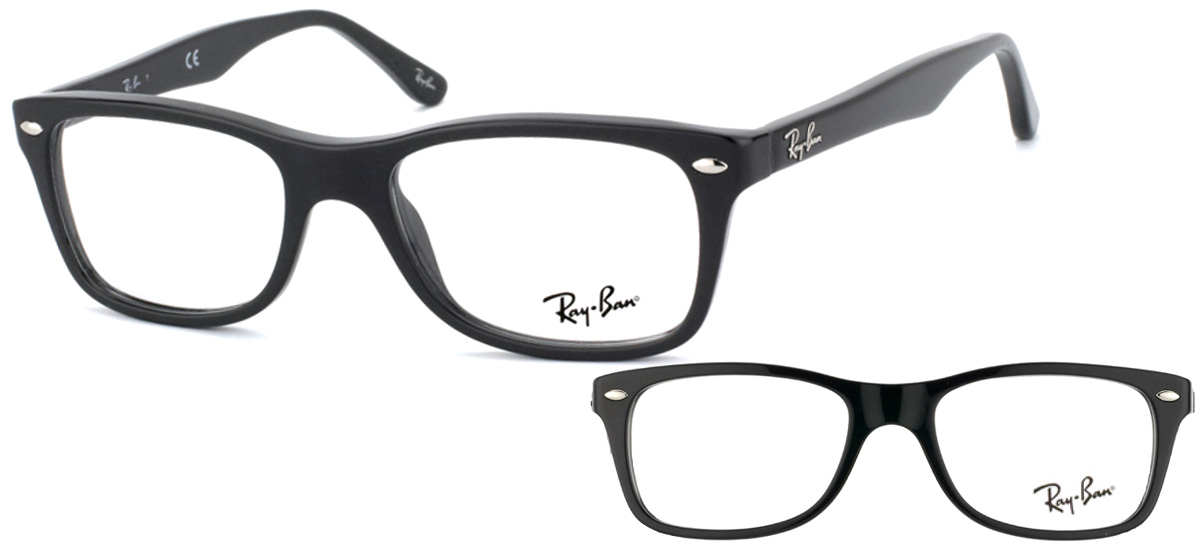 Ray-Ban RX5228-2000 Noir