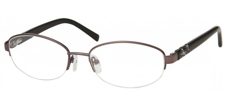 lunettes de vue ExperOptic Serena Gun sombre